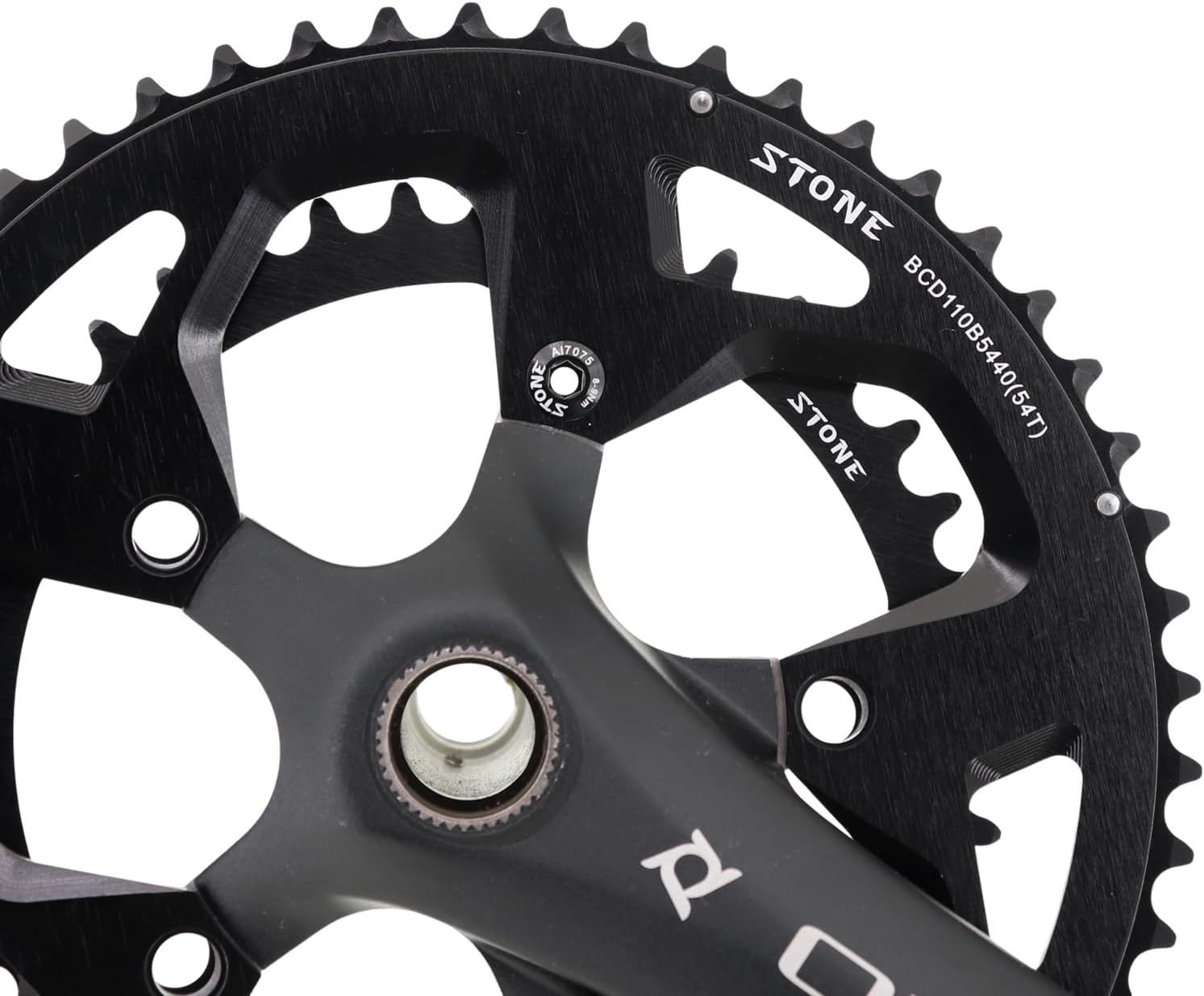 STONE バイクラウンドダブルチェーンリング 110bcd 2x 46-32T,48-33T